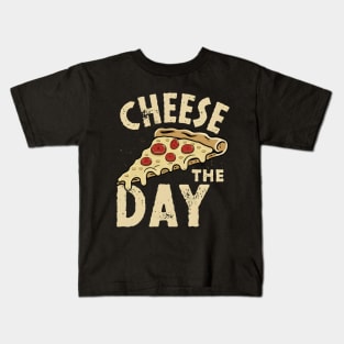 Cheese the day Kids T-Shirt